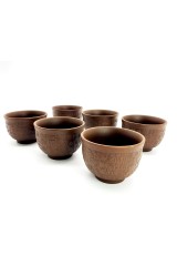 Набір із 6 піал Таньга (світлий) 160 мл у подарунковій коробці Набір із 6 піал Таньга (світлий) 160 мл у подарунковій коробці