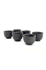 Набір із 6 піал Таньга (темний) 160 мл у подарунковій коробці Набір із 6 піал Таньга (темний) 160 мл у подарунковій коробці