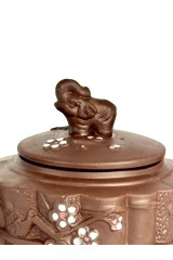 Чайник глиняний Процвітання, світлий, 700 мл Чайник глиняний Процвітання, світлий, 700 мл