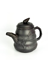 Чайник глиняний «Бамбук», темний, 650 мл Чайник глиняний «Бамбук», темний, 650 мл