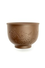 Піала глиняна 100 мл Квітуча сакура (світла) Піала глиняна 100 мл Квітуча сакура (світла)