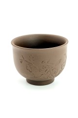 Піала глиняна 100 мл Квітуча сакура (світла) Піала глиняна 100 мл Квітуча сакура (світла)