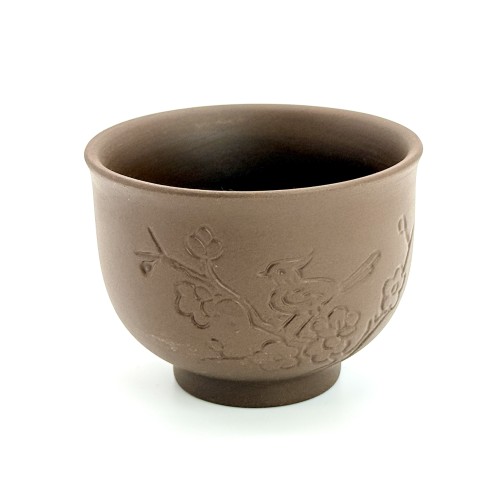 Піала глиняна 100 мл Квітуча сакура (світла) Піала глиняна 100 мл Квітуча сакура (світла)