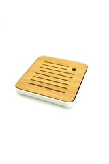 Чабань Лілінг, біла, 20,4×20,4×3,5 см Чабань Лілінг, біла, 20,4×20,4×3,5 см