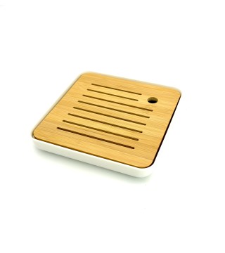 Чабань 'Лілінг', 20,4*20,4*3,5см, біла 