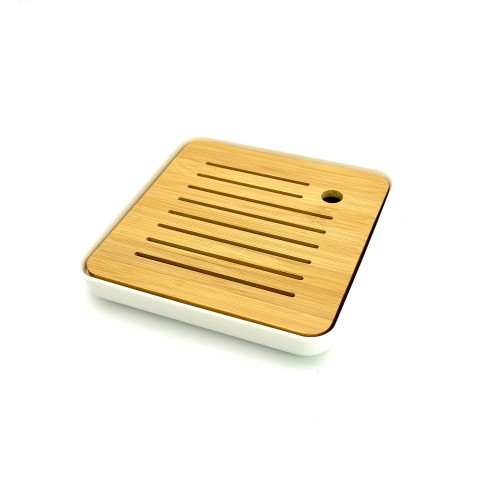 Чабань Лілінг, біла, 20,4×20,4×3,5 см Чабань Лілінг, біла, 20,4×20,4×3,5 см