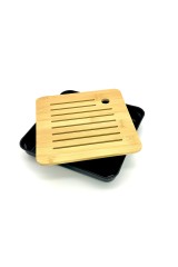 Чабань Лілінг, чорна, 20,4×20,4×3,5 см Чабань Лілінг, чорна, 20,4×20,4×3,5 см