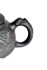 Чайник глиняний Шень-Лунь магічний дракон, темний, 550 мл