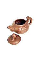 Чайник глиняний Перлина Дракона, світлий, 400 мл