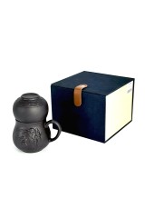 Подарунковий набір "Мудрість" (ісинська глина), 2 в 1, темний, 250 мл.