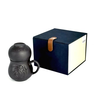 Набір 2 в 1 'Мудрість', темний, 250 мл в подарунковій коробці