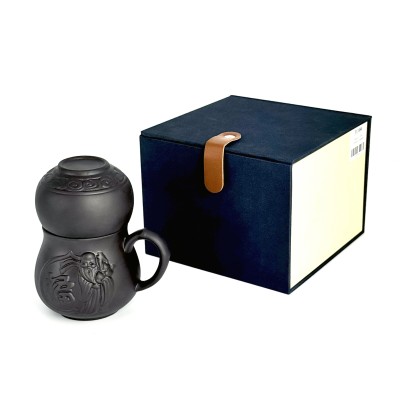 Набір 2 в 1 'Мудрість', темний, 250 мл в подарунковій коробці