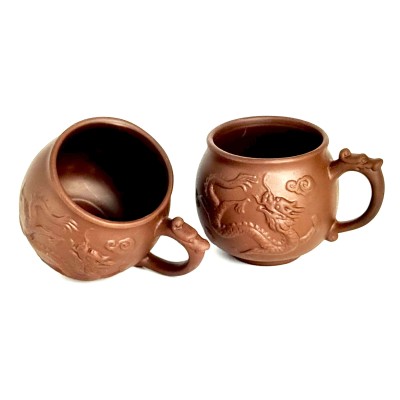 Набір з 2-х кружок 'Лун-дракон', світлий, 200 мл 