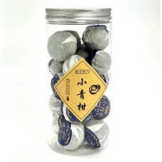 Пуер в мандарині 'Синя марка', банка 200 г 