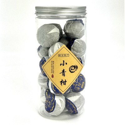 Пуер в мандарині 'Синя марка', банка 200 г 