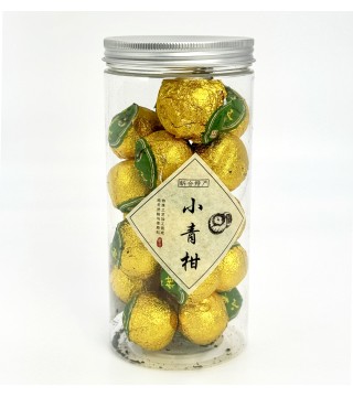 Пуер в мандарині 'Зелена марка', банка 200 г 