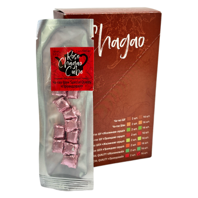 Коробка ча гао (смола пуеру) Шен Special Quality 'Трояндовий' cтік-пакет, 16 шт