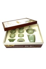 Набір для чаювання на 10 предметів 'Нефрит'