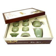 Набір для чаювання на 10 предметів 'Нефрит'