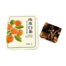 Білий пресований 'Бісквіт тангерін', 5г 