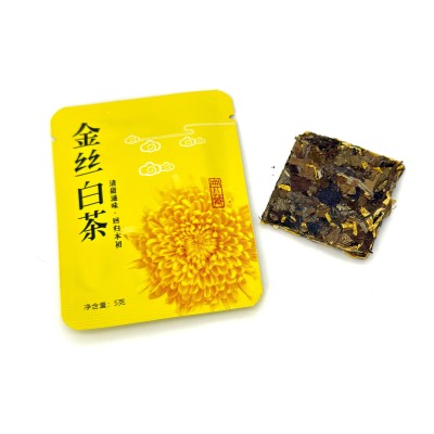 Білий пресований 'Золота хризантема', 5г 