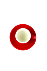 Набір 6 чашок з блюдцями 'Ред Саммер', 75 мл