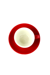 Набір 6 чашок з блюдцями 'Ред Саммер', 150 мл