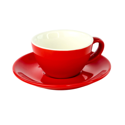 Набір 6 чашок з блюдцями 'Ред Саммер', 150 мл