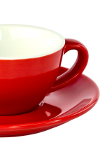 Набір 6 чашок з блюдцями 'Ред Саммер', 150 мл
