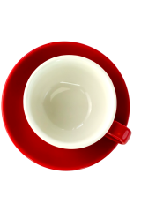 Набір 6 чашок з блюдцями 'Ред Саммер', 300 мл