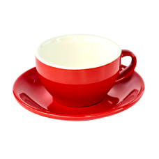 Набір 6 чашок з блюдцями 'Ред Саммер', 250 мл