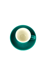 Набір 6 чашок з блюдцями 'Лейк-блу Саммер', 75 мл