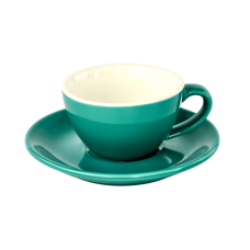 Набір 6 чашок з блюдцями 'Лейк-блу Саммер', 150 мл