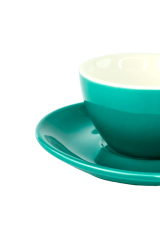 Набір 6 чашок з блюдцями 'Лейк-блу Саммер', 150 мл