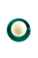 Набір 6 чашок з блюдцями 'Лейк-блу Саммер', 150 мл