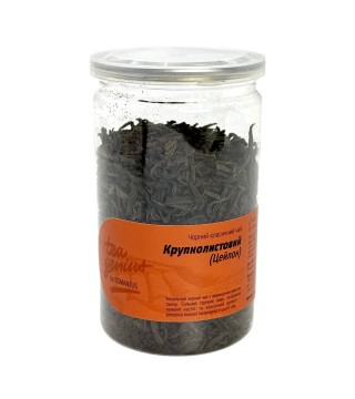 Чай в банці TM TEA GENIUS 'Крупнолистовий (Цейлон)', 80г 