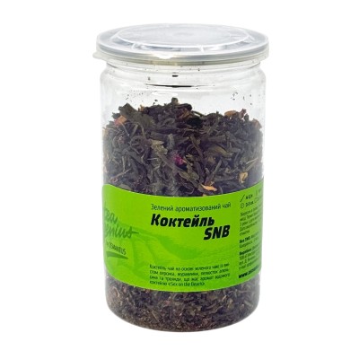 Чай в банці TM TEA GENIUS 'Коктейль SNB', 100г