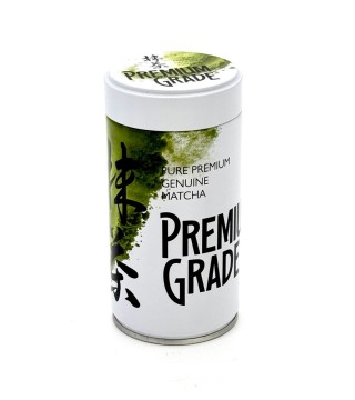 Матча зелена 'Premium grade', 100г у металевій банці 
