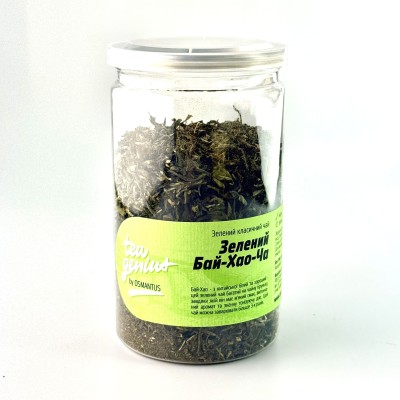 Чай в банці TM TEA GENIUS 'Зелений Бай-Хао-Чай', 100 г