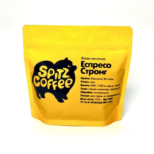 Кава мелена SPITZ 'Еспресо Стронг', 250 г