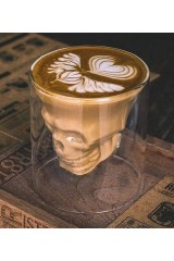 Піала скляна подвійна 'Скул-кава' 150 мл