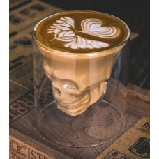 Піала скляна подвійна 'Скул-кава' 150 мл